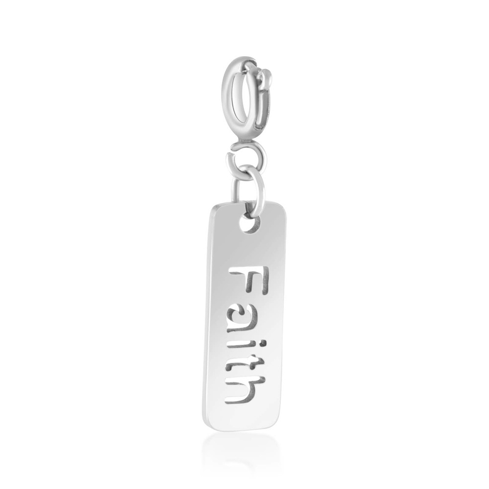 Faith Tag Charm